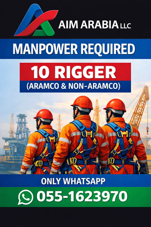 Islamabad, Job Seekers, Rigger 3 Required