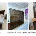 SAR 1575,  Wardrobe, Kitchen Cabinet, Bedroom Set Including Wardrobe, 7 Seater Sofa, Bookshelf
