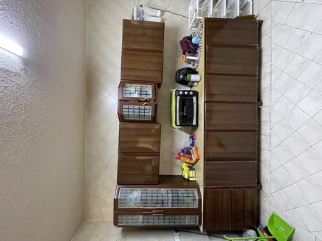 Al Malaz, Furniture, SAR 1575,  Wardrobe, Kitchen Cabinet, Bedroom Set Including Wardrobe, 7 Seater Sofa, Bookshelf