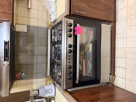 Al Malaz, Appliances, SAR 750,  Nikai U6090 5 Burners Free Standing Gas Cooker 60x90cm Black