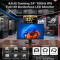 BHD 42,  Special Offer New ASUS Gaming 24" IPS FHD Monitor 100Hz (1 Year Warranty) Input: HDMI & DP