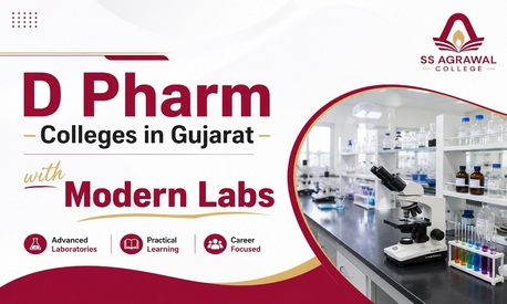 Ahmedabad, Education, D Pharm Colleges In Gujarat With Modern Labs