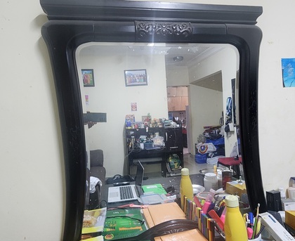 Al Wizarat, Furniture, SAR 650,  Wardrobe 6 Doors, King Size Bed With Mattress And Mirror