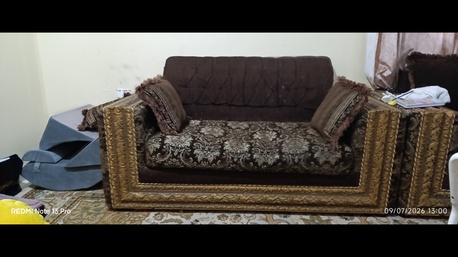 Al Safa, Furniture, SAR 500,  Sofa Set For Sale L Shape, 2 Seater And 3 Seater