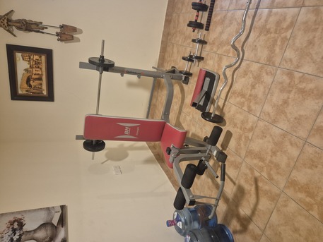 Al Ghadir, Sporting Goods, SAR 1300,  All In One Bench Press In A Perfect Condition Rearely Used, Available Weights