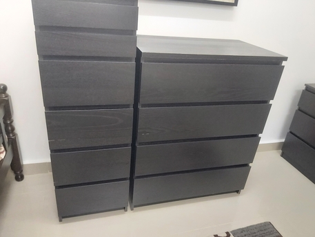 Dammam, Furniture, SAR 550,  IKEA Drawer Unit Wood &ndash; Like New In Excellent Condition