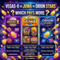 🎰 Vegas-X Vs Juwa Vs Orion Stars — Which Pays More? 🎰