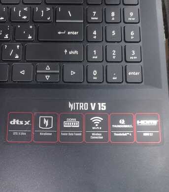 Al Sharafeyah, Computers, SAR 2750,  Acer Nitro V15 Core I7 13th Gen 16gb DDR5 SSD NVME M.2 1Tb