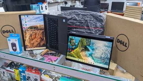 Manama, Tablet Computers, BHD 98,  DELL Core I7 8th Gen 2in1 Touch Laptop+Tablet M.2 SSD 35x Fast FREE Bag & Mouse,Earphone