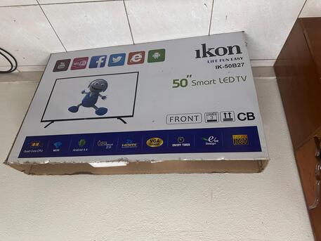 Jubail, Electronics, SAR 200,  50" Ikon Smart LED TV