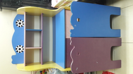 Khobar, Furniture, SAR 400,  Study Table With 2 Drawers And 2 Chairs