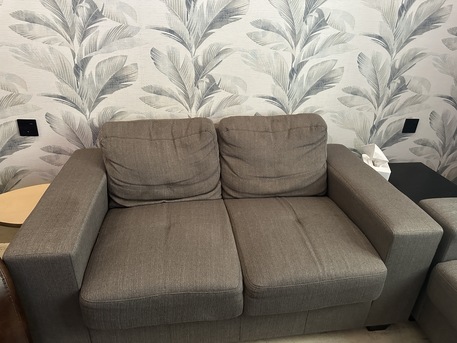 Dammam, Furniture, SAR 700,  Homebox Sofa Used In Good Condition 3 Seater 2 Seater And Sofa Bed