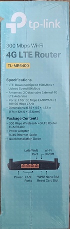 Yanbu, Electronics, SAR 120,  TP-Link TL-MR6400 4G LTE Wi-Fi Router