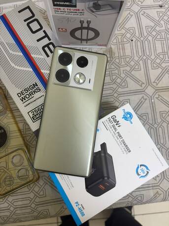 Khobar, Mobile Phones, SAR 850,  Infinix 40 Pro Plus 5G 256GB 12+12 GB RAM, Reverse Wireless Charging JBL Stereo Speaker