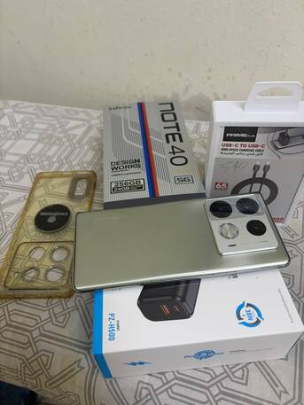 Khobar, Mobile Phones, SAR 850,  Infinix 40 Pro Plus 5G 256GB 12+12 GB RAM, Reverse Wireless Charging JBL Stereo Speaker