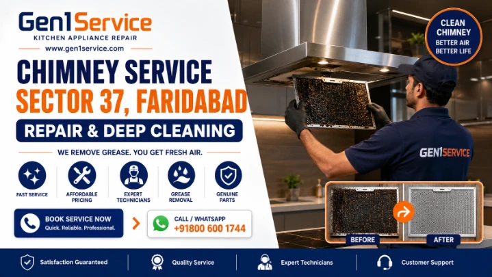 Faridabad, Appliance Repair, Top Prestige Chimney Repair Service In Sector 37 Faridabad