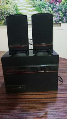 Dammam, Computers, SAR 30,  2.1 Speakers And 3 Monitors For Sale