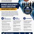 Business Development / Sales Executive &ndash; Manpower Supply