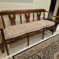 SAR 700,  Antique Iraqi-style Traditional Wooden Sofa Set (Teakwood) - 3 Pcs