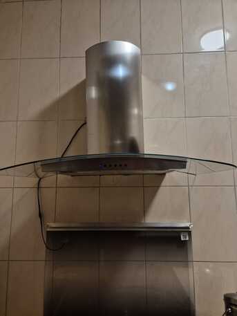Jeddah, Appliances, SAR 450,  ELBA Wall-Mounted Curved Glass Range Hood