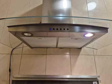 Jeddah, Appliances, SAR 450,  ELBA Wall-Mounted Curved Glass Range Hood