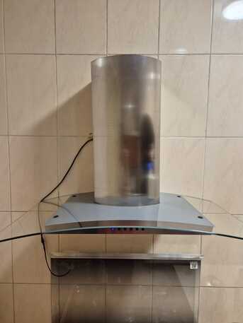 Jeddah, Appliances, SAR 450,  ELBA Wall-Mounted Curved Glass Range Hood