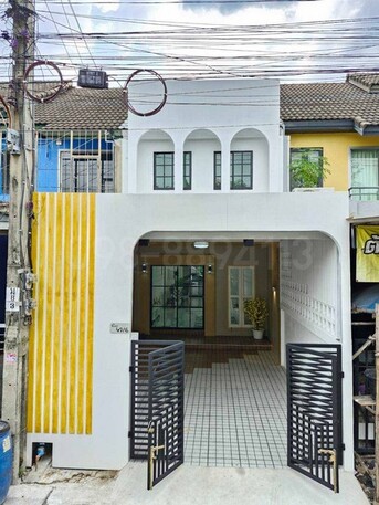 Bangkok, Real Estate For Sale, THB 1990000,  2 BR,  18 Sq. Feet,  2-story Townhouse For Sale, Cattleya Village, Hathairat 37, Area 18 Sq M, 2 Bedrooms, 2