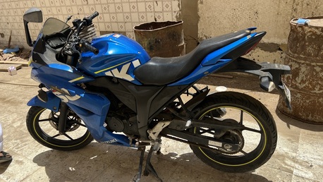 Jeddah, Motorcycles, SAR 3000,  SUZUKI GXR Blue 2016