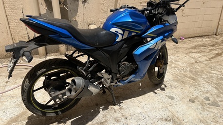 Jeddah, Motorcycles, SAR 3000,  SUZUKI GXR Blue 2016