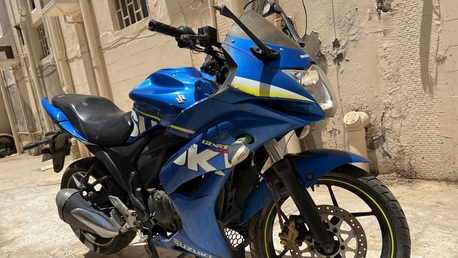 Jeddah, Motorcycles, SAR 3000,  SUZUKI GXR Blue 2016