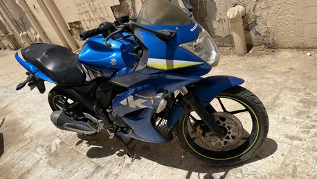 Jeddah, Motorcycles, SAR 3000,  SUZUKI GXR Blue 2016