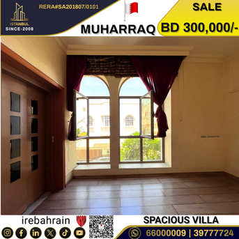 Muharraq, Real Estate For Sale, BHD 300000,  6 BR,  Spacious Villa For Sale In Muharraq