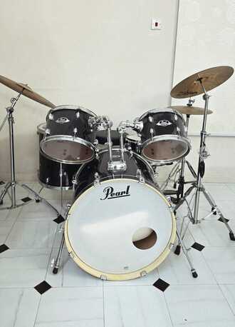 Zinj, Musical Instruments, BHD 180,  Pearl Drum Set &ndash; Complete Kit &ndash; Excellent Condition