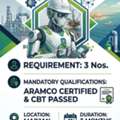 QA/QC Coating Inspector (Aramco Certified With CBT)