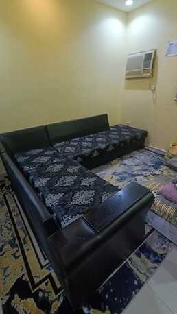 Jeddah, Furniture, SAR 300,  Black Color 8 Seater Sofa For Sale