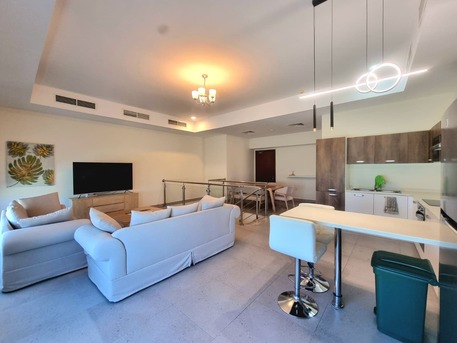 Amwaj Islands, Apartments, Flats, Houses & Villas, BHD 530/month,  Furnished,  3 BR,  200 Sq. Meter,  Pet Friendly 3 BR FF Duplex Apartment  With Big Terrace Amwaj Island