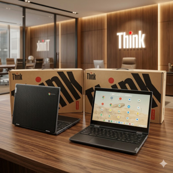 East Riffa, Computers, BHD 25,  LENOVO Touch 2 In 1 Chromebook + Tablet 12" HD Touch Display 360* Rotatable With PlayStore