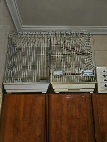 Jeddah, Pet Supplies, SAR 200,  Vertical Bird Cages (Flight & Sleeping Cage) &ndash; 2 Pcs
