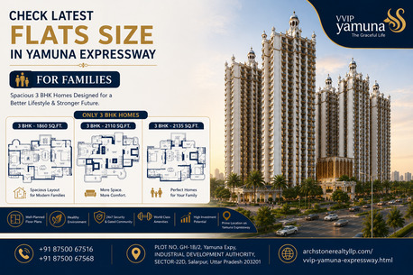 Greater Noida, Real Estate, Check Latest Flats Size In Yamuna Expressway For Families