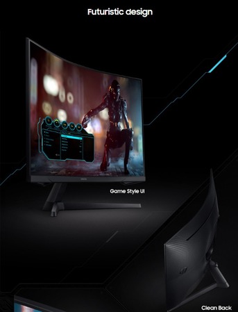 Riyadh, Computers, SAR 680,  Gaming Monitor Curved - Samsung Odyssey G5 32&rdquo;  (QHD, 144Hz, 1ms)