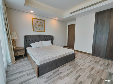 Busaiteen, Apartments, Flats, Houses & Villas, BHD 550/month,  2 BR,  Furnished 2BR Sea View Apt | Bills Included | RCSI & King Hamad Hospital | Busaiteen