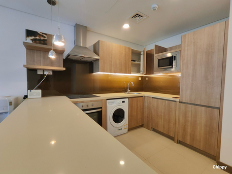 Busaiteen, Apartments, Flats, Houses & Villas, BHD 550/month,  2 BR,  Furnished 2BR Sea View Apt | Bills Included | RCSI & King Hamad Hospital | Busaiteen