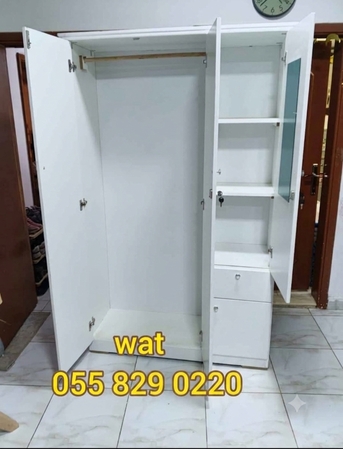 Riyadh, Household Items, SAR 22,  STEEL SINGLE & DOUBLE BEDS + STEEL SINGLE & DOUBLE DOOR CABINETS &ndash; AVAILABLE IN RIYADH