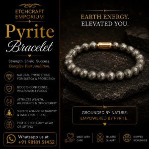 New Delhi, Jewelry, Original Pyrite Bracelet &ndash; Premium Stone Jewellery