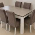 SAR 1100,  Homecentre Dining Table With 6 Chairs
