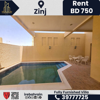 Zinj, Villas, BHD 750,  Furnished,  Fully Furnished Villa For Rent &ndash; Zinj | BD 750/- (Without EWA)