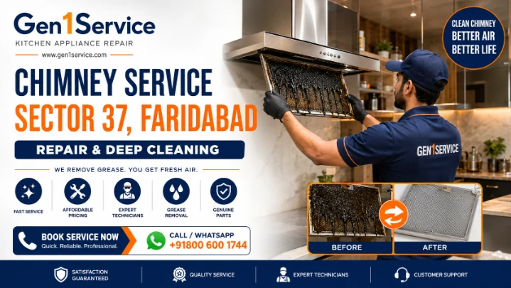 Faridabad, Appliance Repair, Best Elica Chimney Repair Service In Sector 37 Faridabad
