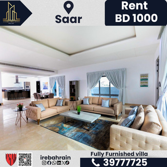 Saar, Villas, BHD 1000,  Furnished,  Fully Furnished Villa For Rent &ndash; Saar | BD 1,000/- (Inclusive Of EWA)