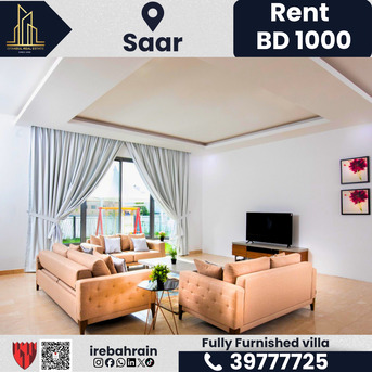 Saar, Villas, BHD 1000,  Furnished,  Fully Furnished Villa For Rent &ndash; Saar | BD 1,000/- (Inclusive Of EWA)