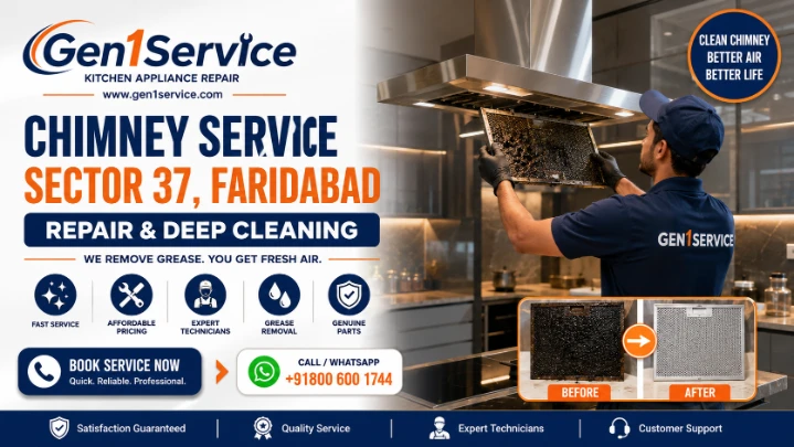 Faridabad, Appliance Repair, Best Prestige Chimney Repair Service In Sector 37 Faridabad